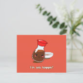 Carte Postale Jolk d'oeufs d'Aegyo (Debout devant)