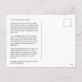 Carte postale Jolly Fa La La Whimsical Photo Holid (Dos)