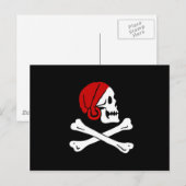 Carte Postale jolly roger (Devant / Derrière)