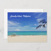Carte Postale Jomalig Island Beach, Philippines (Devant / Derrière)