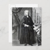Carte Postale Jonathan Swift, gravé par Andrew Miller, 1743 (Devant / Derrière)