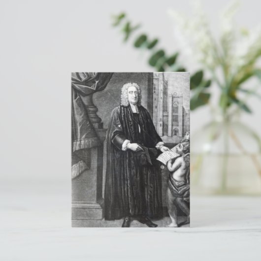 Carte Postale Jonathan Swift, gravé par Andrew Miller, 1743 (Debout devant)