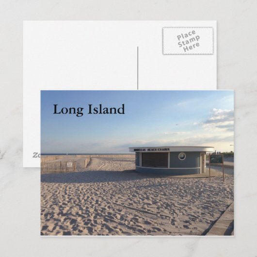 Carte Postale Jones Beach Long Island (Devant / Derrière)