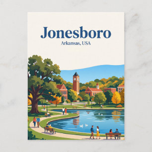 Carte Postale Jonesboro États-Unis