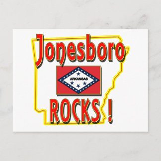 Carte Postale Jonesboro Rocks ! (rouge)