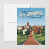 Carte Postale Jonesborough États-Unis (Devant / Derrière)