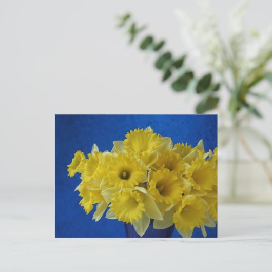Carte Postale jonquilles (Debout devant)