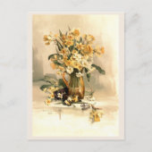 Carte Postale Jonquilles  (Devant)