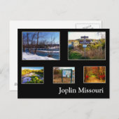 Carte postale Joplin Missouri Shoal Creek (Devant / Derrière)