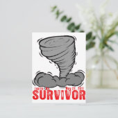 Carte Postale Joplin Missouri Tornado Survivant (Debout devant)