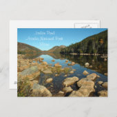 Carte Postale Jordan Pond (Devant / Derrière)