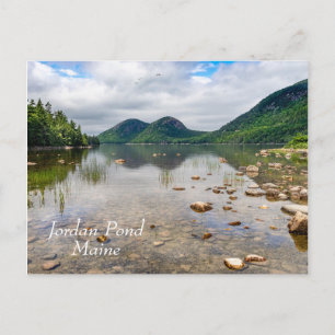 Carte Postale Jordan Pond dans le Parc national de l'Acadie dans
