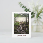Carte Postale Jordan Pond Shore Trail (Debout devant)