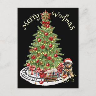 Carte Postale Jory Woofmas Chien Conception - Rottweiler