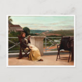 Carte Postale Jose Ferraz Almeida Jr, Lecture Femme (Devant)