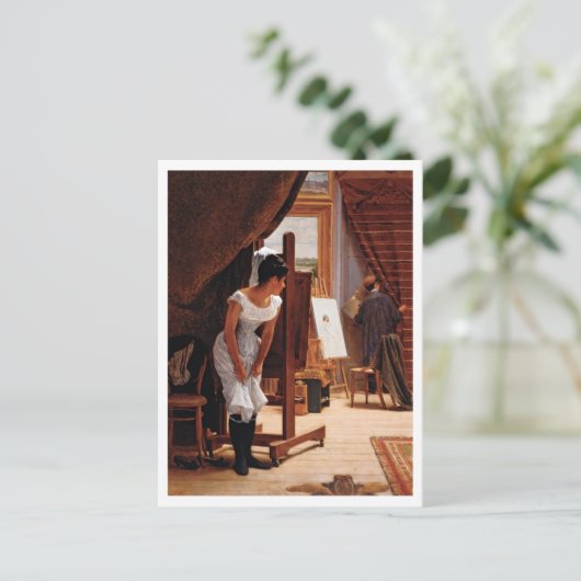 Carte Postale Jose Ferraz Almeida Jr., L'Inopportune (Debout devant)