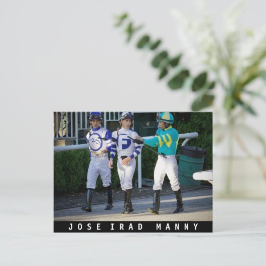 Carte Postale Jose, Irad et Manny Franco (Debout devant)