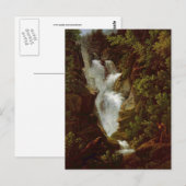 Carte Postale Joseph Anton Koch, Wasserfall, 1796 (Devant / Derrière)