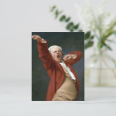 Carte Postale Joseph Ducreux Autoportrait, Yawning (Debout devant)