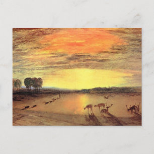 Carte Postale Joseph Mallord Turner - Petworth Park