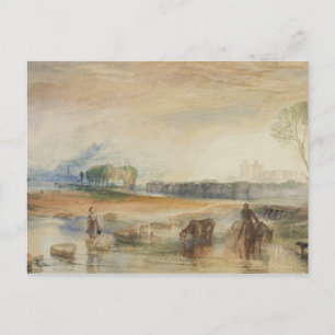 Carte Postale Joseph Mallord William Turner -Coucher du soleil e