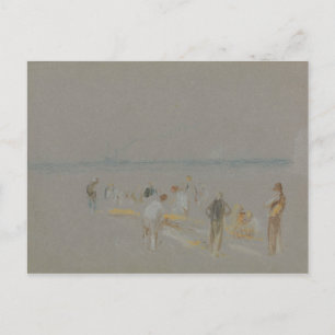 Carte Postale Joseph Mallord William Turner - Cricket sur