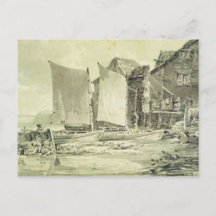 Carte Postale Joseph Mallord William Turner   Fisherman's Cottag