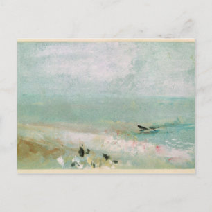 Carte Postale Joseph Mallord William Turner   Plage avec chiffre