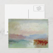 Carte Postale Joseph Mallord William Turner | Scène fluviale, 18 (Devant / Derrière)