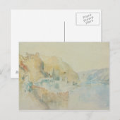Carte Postale Joseph Mallord William Turner | Sur Le Rhin (Devant / Derrière)