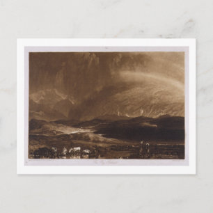 Carte Postale Joseph Mallord William Turner   Tourbière, Ecosse