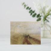 Carte Postale Joseph Mallord William Turner | Vapeur de pluie et (Debout devant)