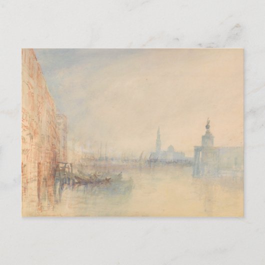 Carte Postale Joseph Mallord William Turner - Venise, La Bouche (Devant)