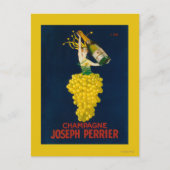 Carte Postale Joseph Perrier Champagne Poster promotionnel (Devant)