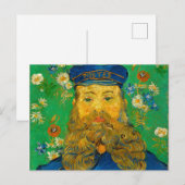 Carte Postale Joseph Roulin - Van Gogh - c1889 (Devant / Derrière)