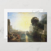 Carte Postale Joseph William Turner | the Rise of the Ca (Devant / Derrière)