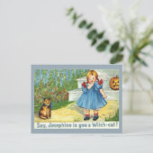 Carte Postale Joséphine la sorcière Chat (Debout devant)