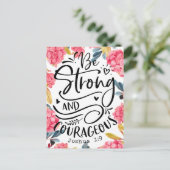 Carte Postale Joshua 1:9 Soyez fort et courageux (Debout devant)