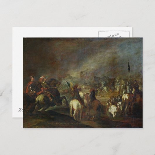 Carte Postale Joshua aux murs de Jéricho (Devant / Derrière)