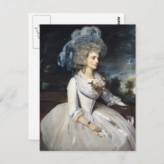 Carte Postale Joshua Reynolds - Lady Skipwith (Devant / Derrière)