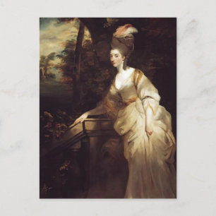 Carte Postale Joshua Reynolds - Portrait de Georgiana