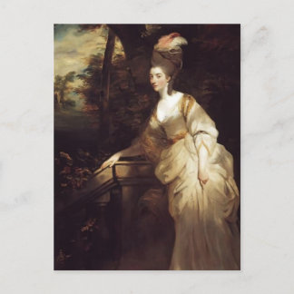 Carte Postale Joshua Reynolds - Portrait de Georgiana