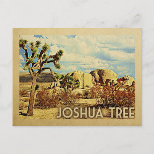 Carte postale Joshua Tree California Vintage voyag