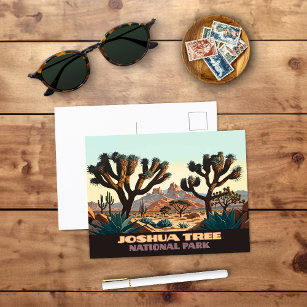 Carte Postale Joshua Tree National Park California Desert