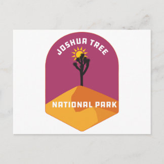 Carte Postale Joshua Tree National Park Camping Californie