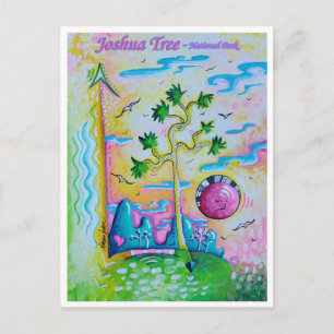 Carte postale Joshua Tree National Park Travel Art