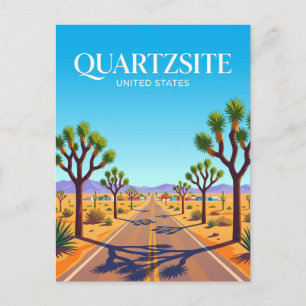 Carte Postale Joshua Tree Parkway près de Quartzsite Arizona