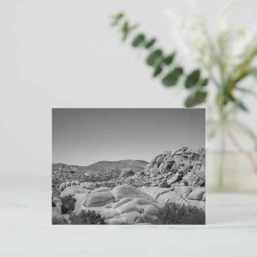 Carte Postale Joshua Tree Rocky Landscape - Photographie (Debout devant)