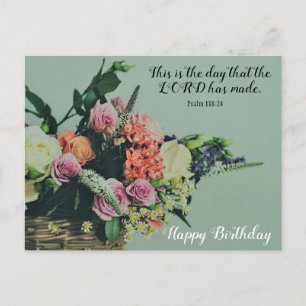 Carte Postale Jote Bible Verse Anniversaire