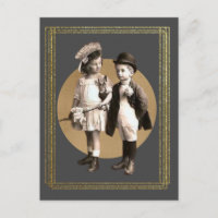 Jote Enfants Vintage photo encadrée